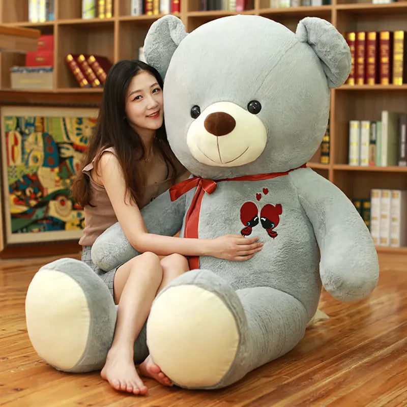 Ours en peluche géant de 60 à 100 cm