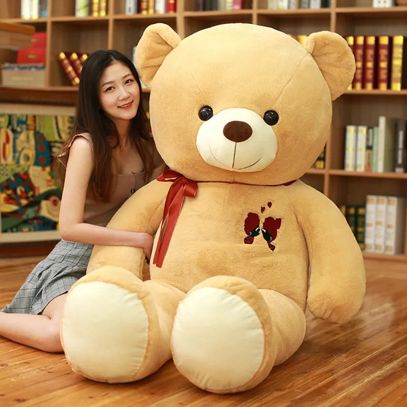 Ours en peluche géant de 60 à 100 cm