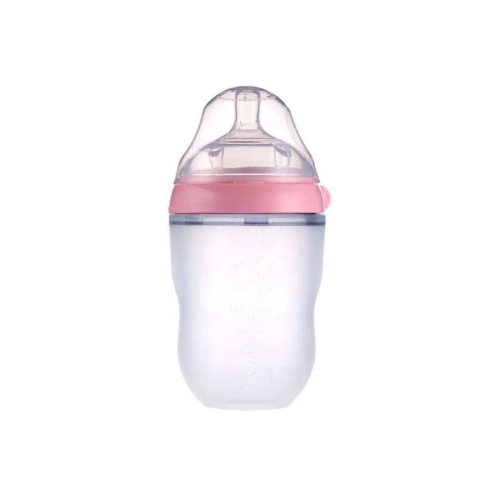 Biberon sécurisé pour bébé | 473 ml (16 oz) en silicone intelligent, mains libres