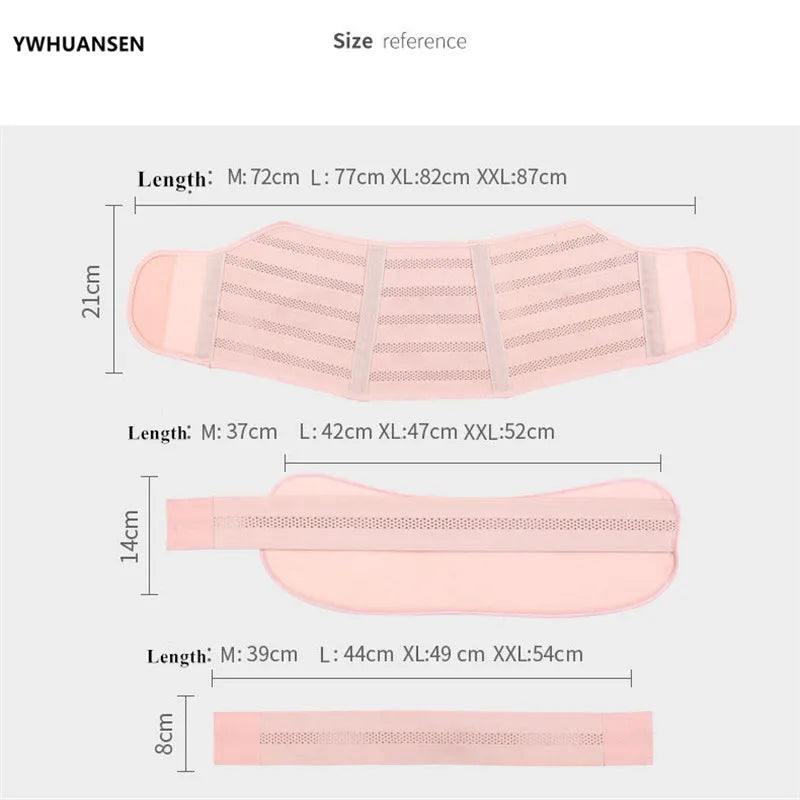3-in-1 Belly Band | Pregnancy Support & Postpartum Recovery Belt