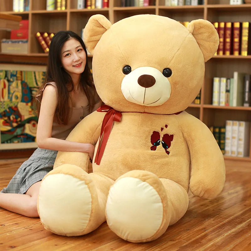 Ours en peluche géant de 60 à 100 cm