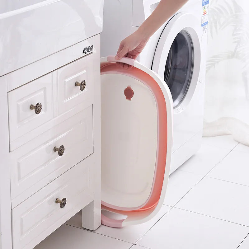 Foldable Baby Bathtub – Large Capacity, 0-6 Years