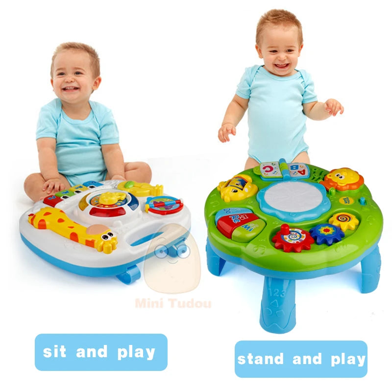 Table musicale jouet – Apprendre et jouer pour les bébés !
