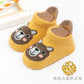 Chaussettes bébé antidérapantes mignonnes – Imprimé animal d'été