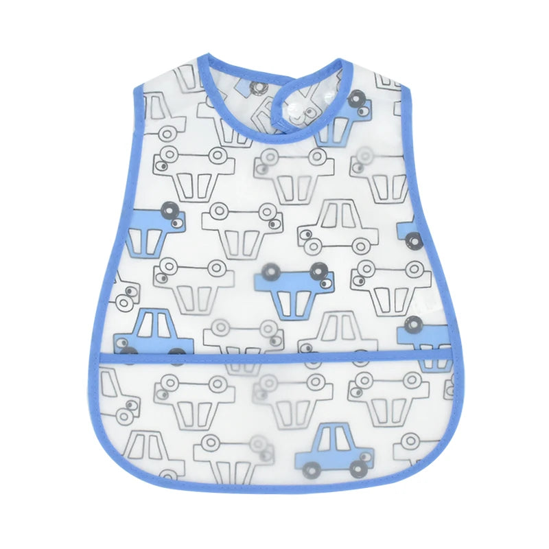High-Quality Adjustable Cartoon Waterproof Baby Bib