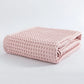 Ensemble de 2 ou 4 serviettes de bain en coton – Serviettes gaufrées douces et absorbantes pour la maison