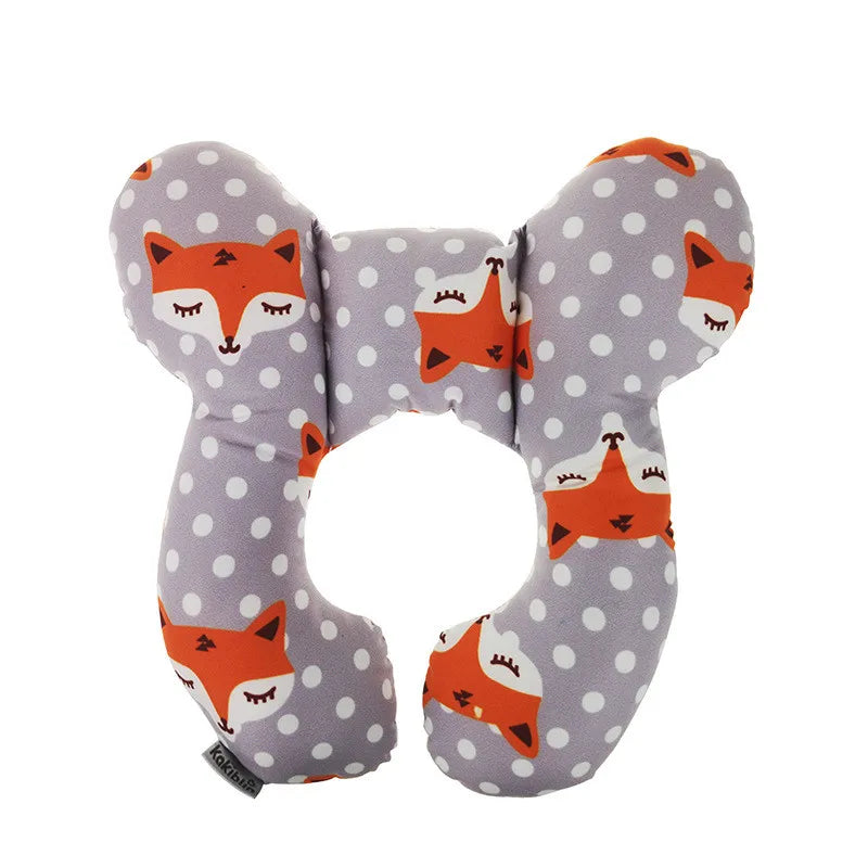 Child Travel Neck Pillow – Soft Baby Headrest Cushion