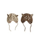 Bonnet tricoté à motif de bois de cerf
