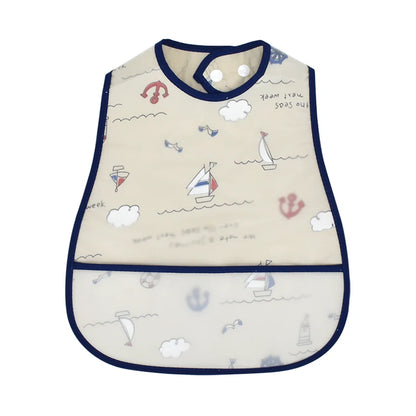 High-Quality Adjustable Cartoon Waterproof Baby Bib