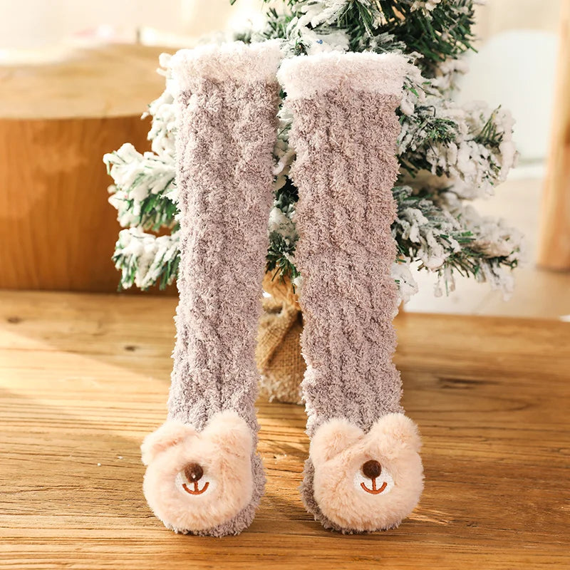 Chaussettes bébé en polaire thermique