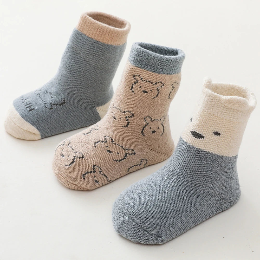 Chaussettes chaudes montantes pour bébé