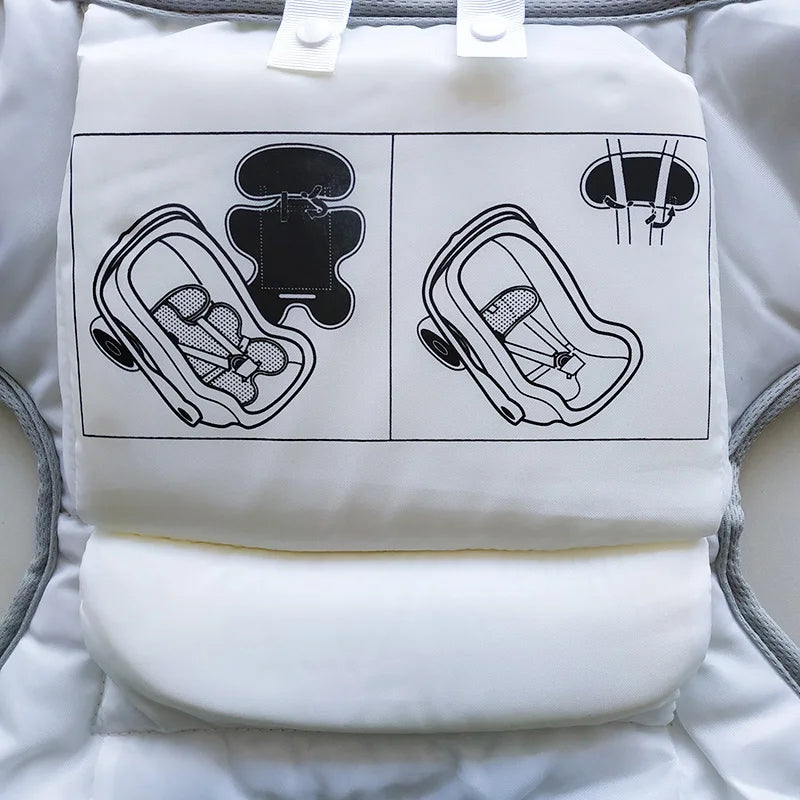 Infant Seat Cushion – Multi-Purpose Car Seat & Crib Mat