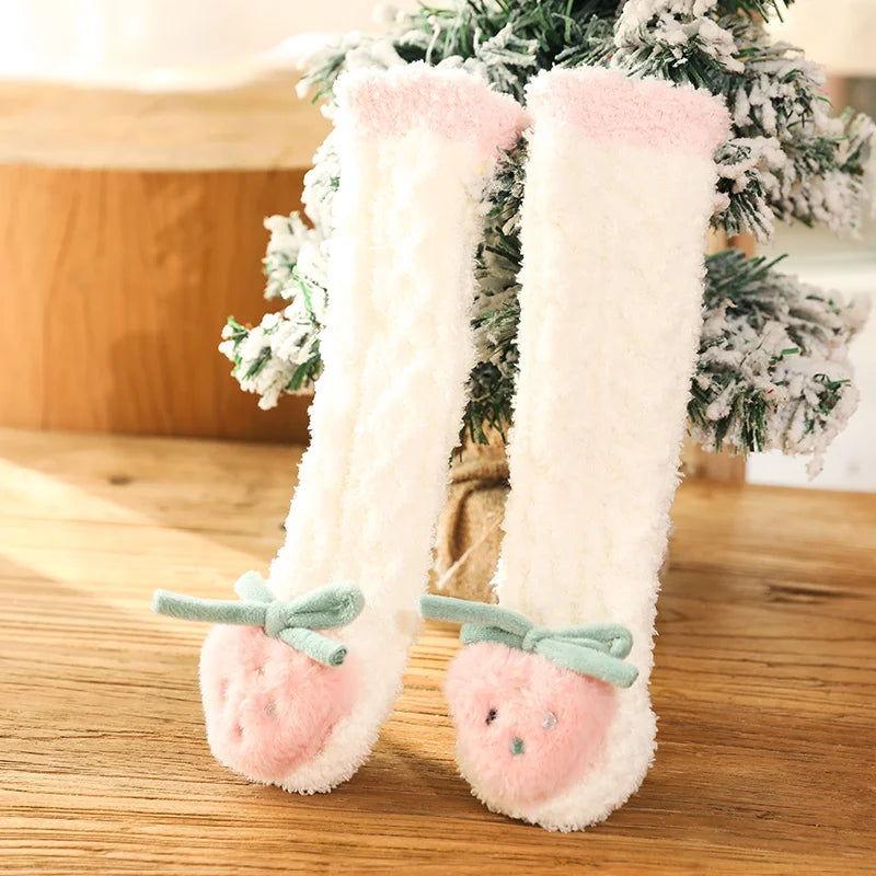 Chaussettes bébé en polaire thermique
