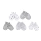 Ensemble bonnet et gants en coton pour bébé (0-6 mois)