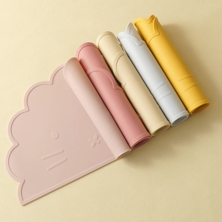Set de table en silicone Color Kids – Tapis de table antidérapant