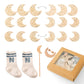 Newborn Bath Gift Set – Cotton Blanket, Milestone Cards & Rattle