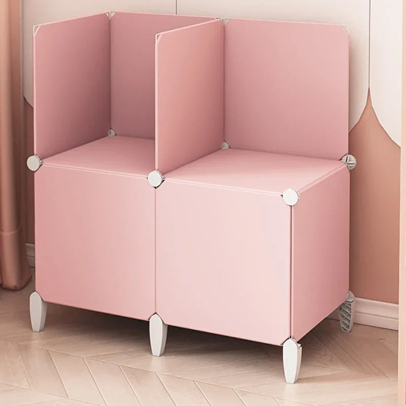 Modular Baby Wardrobe – Minimalist Nordic Fabric Storage