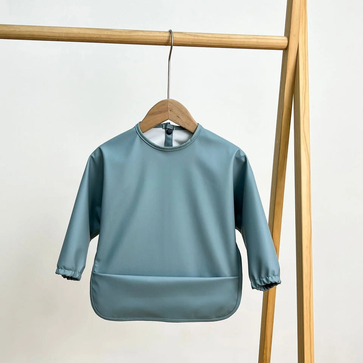 Tablier d'allaitement et d'art pour bébé à manches longues, doux et imperméable, collection 2025