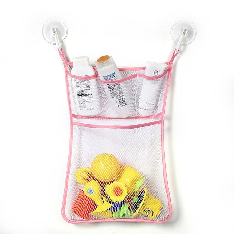 Sac de rangement pour jeux de bain bébé – Filet pour poupées et jouets