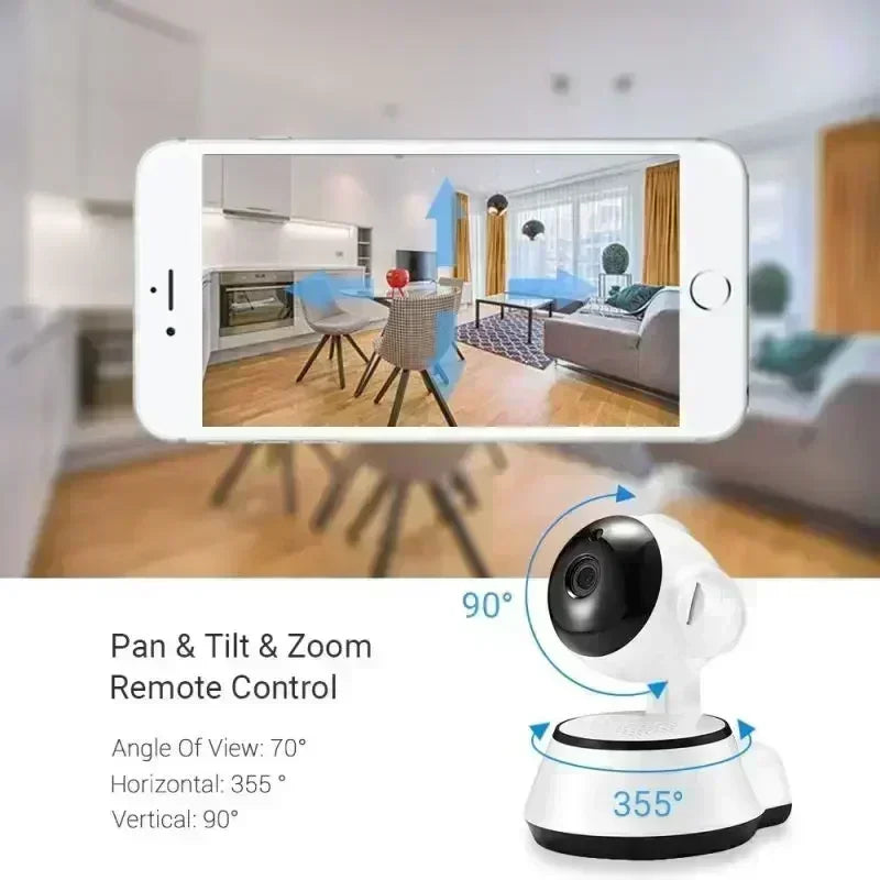 Babyphone intelligent pour maison connectée avec caméra PTZ IA 8MP