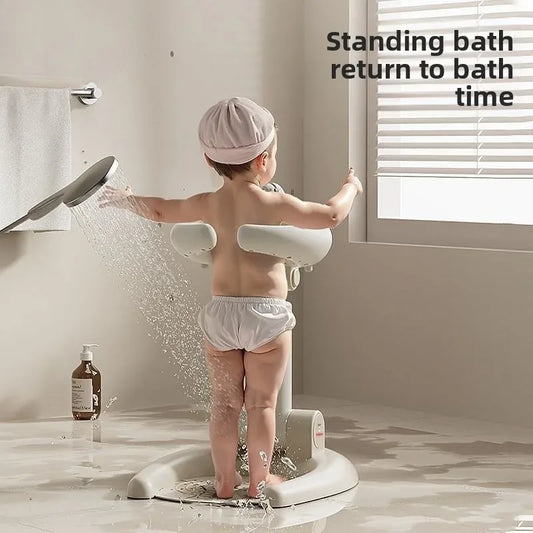 Adjustable Baby Bath Station – Standing Foldable Hair Wash Table