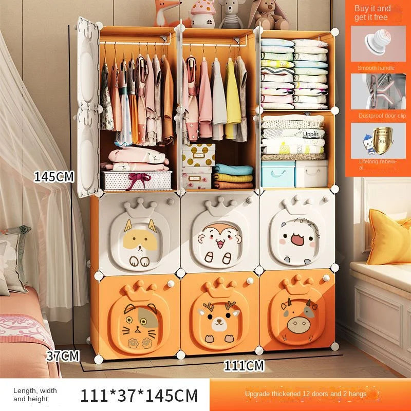 Home Storage Locker – Foldable Wardrobe & Dresser