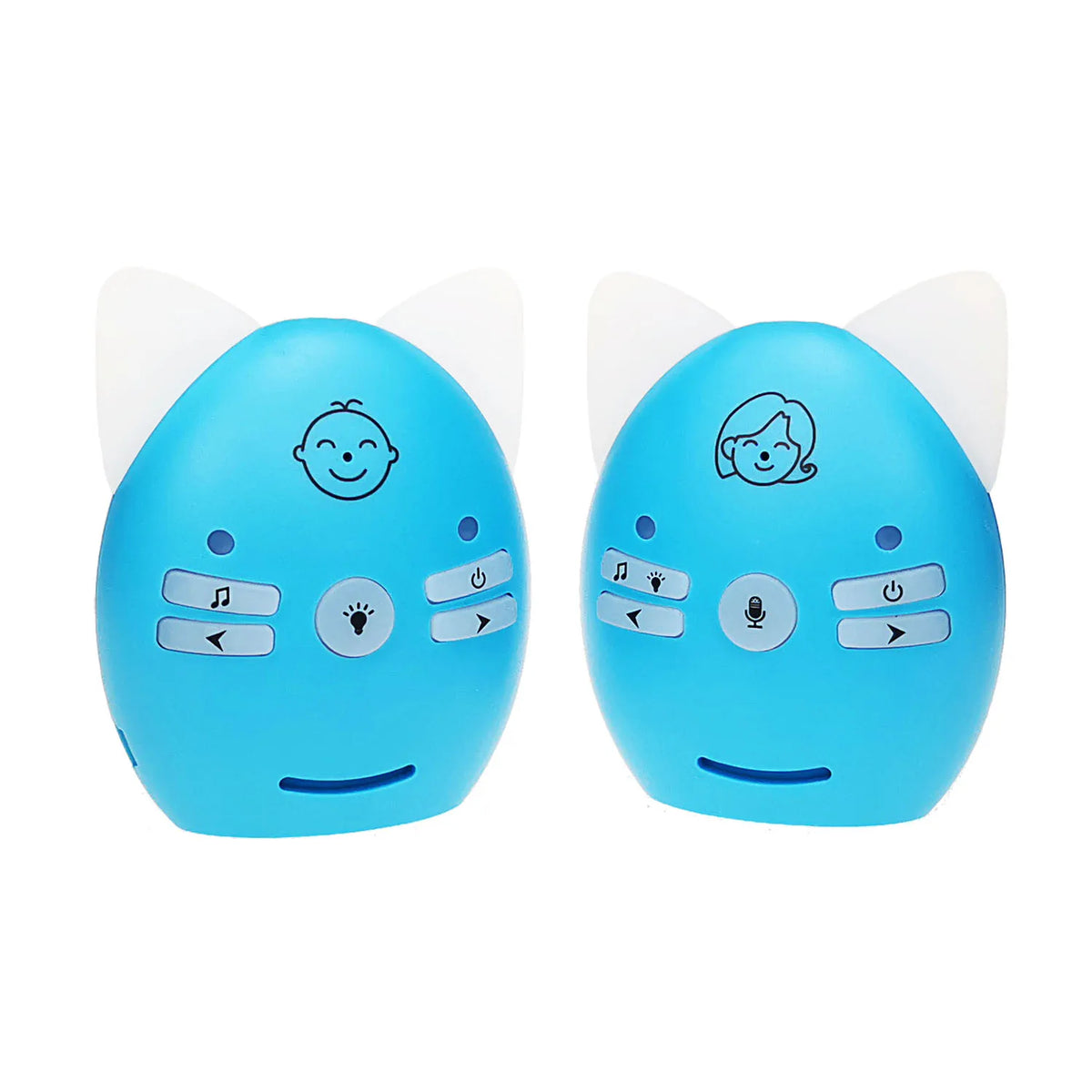 Moniteur audio pour bébé 2,4 GHz avec interphone bidirectionnel