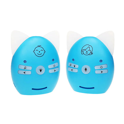 Moniteur audio pour bébé 2,4 GHz avec interphone bidirectionnel