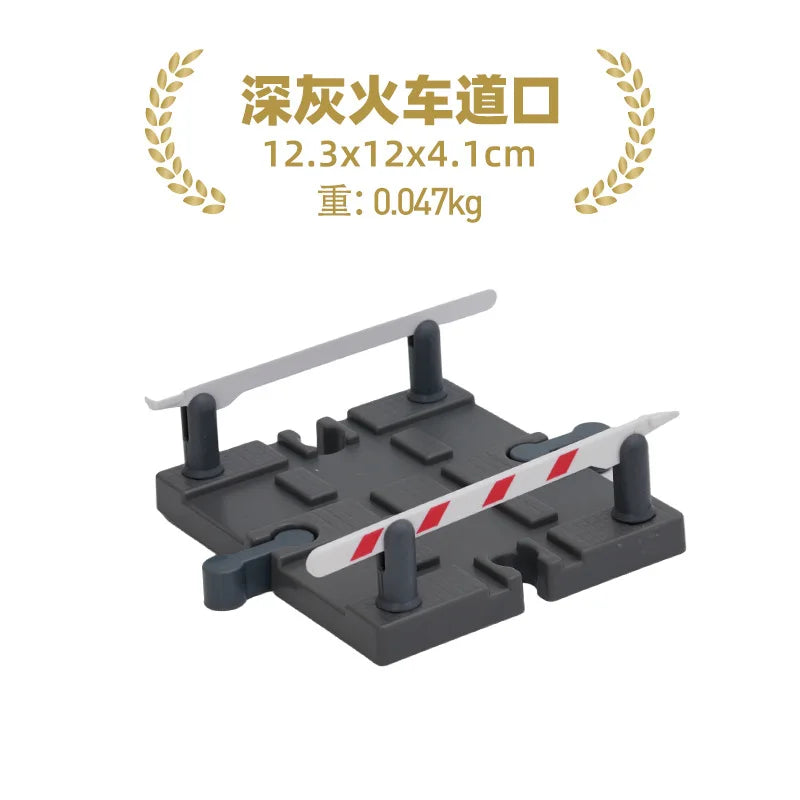Wooden Train Track Set – Racing, Bridges & Tunnel Accessories Toy