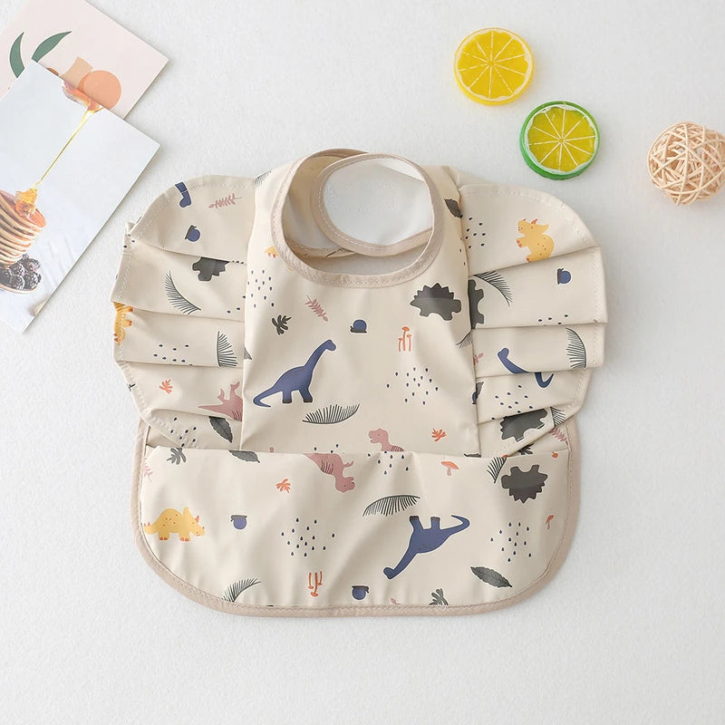 Bavoir imperméable style nordique pour bébé – Doux et mignon