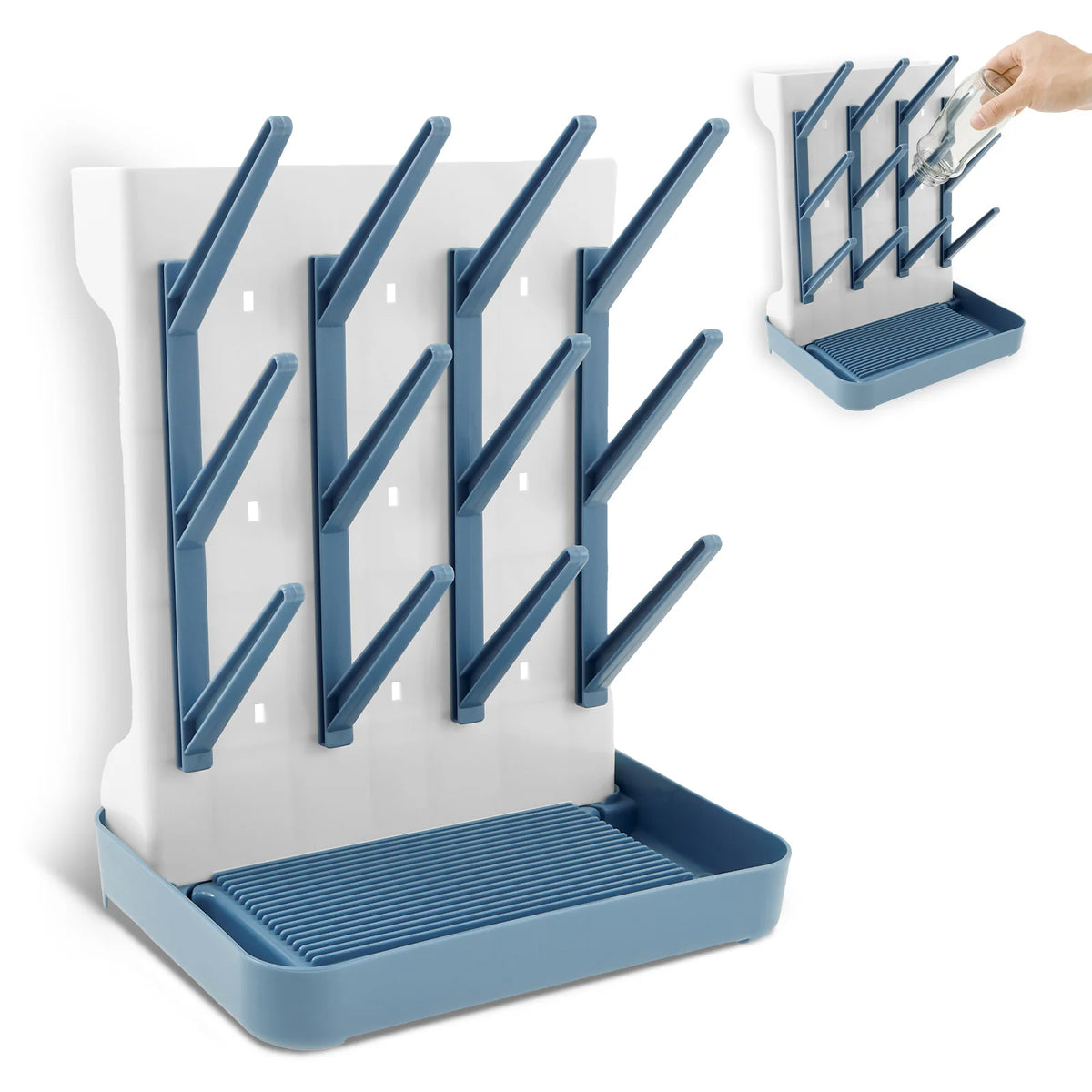 Baby Bottle Drying Rack – Space-Saving Countertop Organizer