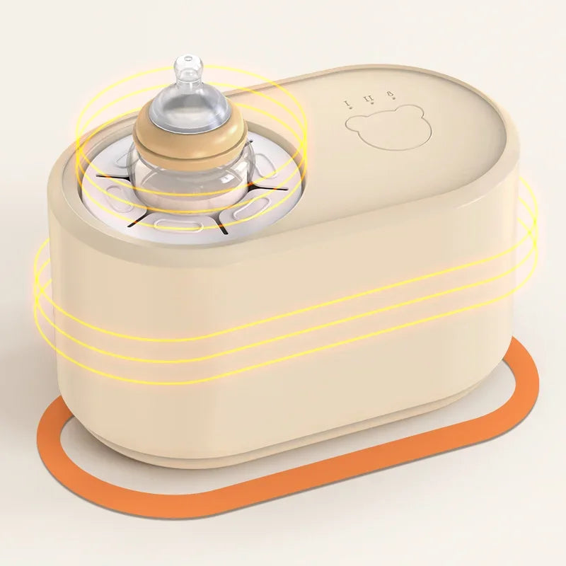 Préparateur de lait infantile | Shaker à lait électrique, rechargeable par USB et intelligent