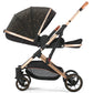 2025 High-View Baby Stroller – Lightweight, Foldable, Sit & Lie Newborn Pram