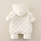 Grenouillère douillette rembourrée en coton pour bébé