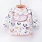 Bavoir-salopette imperméable à manches longues pour bébé