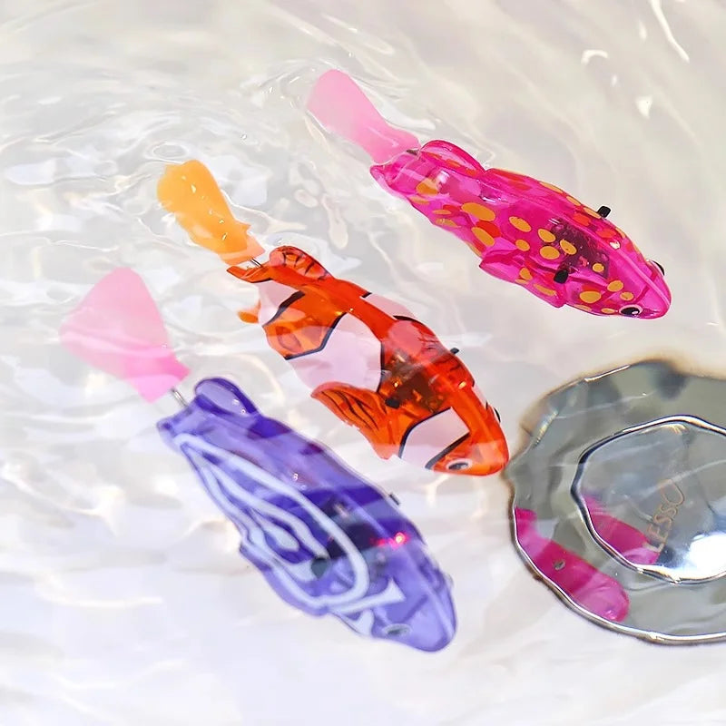 Poisson nageur interactif – Lumières et amusement aquatique !
