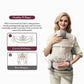 Baby Carrier Wrap & Sling – Portable Newborn Backpack
