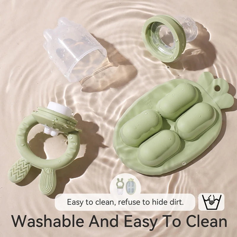 Baby Feeding Pacifier – Fruit & Vegetable Silicone Feeder