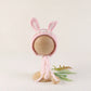 Cute Reindeer Wool Felt Bonnet for Newborn Baby Photo Shoot