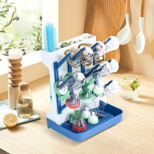 Baby Bottle Storage Stand – Space-Saving Vertical Drying Rack
