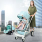 3-in-1 Foldable Baby Stroller – High Landscape, All-Season Carriage