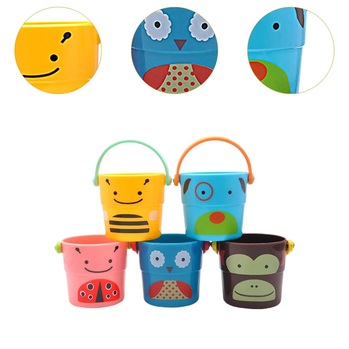 Ensemble de jouets de bain pour enfants (5 pièces) pour s'amuser dans l'eau