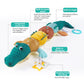 Musical Baby Rattle – Caterpillar & Crocodile Plush