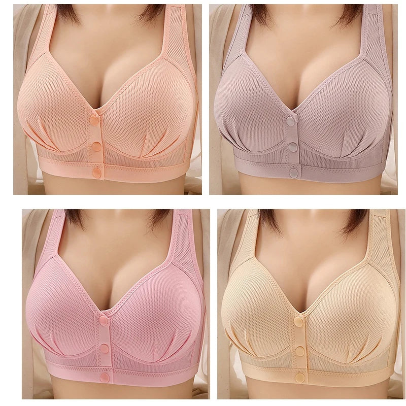 Front-Closure Nursing Bra – Wire-Free Maternity Support