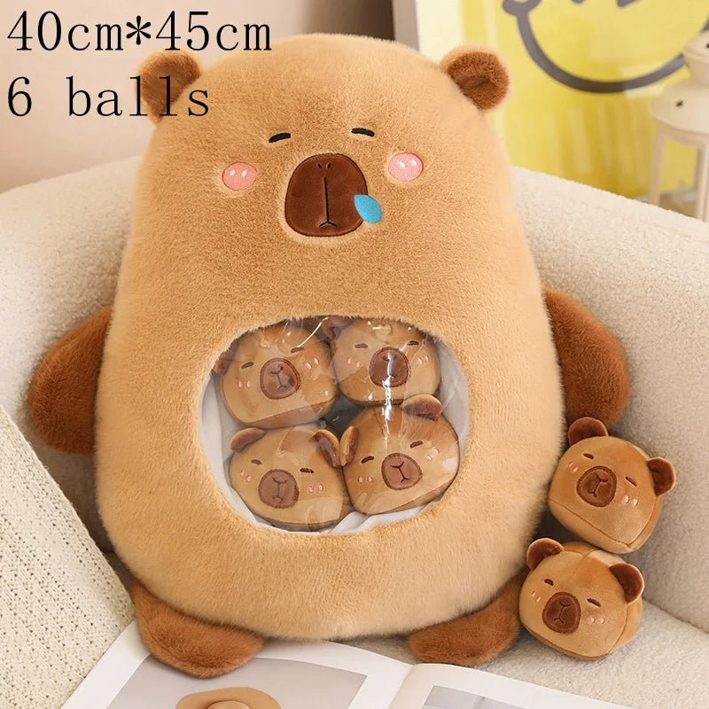 Sac en peluche animal mignon – Mini poupées en peluche