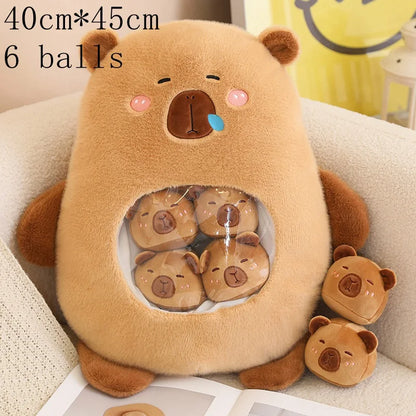 Sac en peluche animal mignon – Mini poupées en peluche