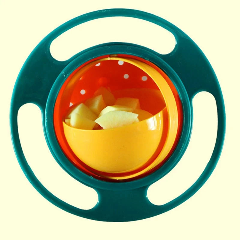 360° Gyro Baby Bowl – Spill-Proof Training Dish