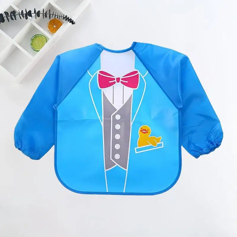 Cute Cartoon Waterproof Baby Feeding Bib (0–3Y)