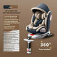 Siège auto bébé pivotant à 360° avec fixation ISOFIX et support