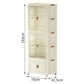 Grande boîte de rangement pliable – Armoire enfant mobile
